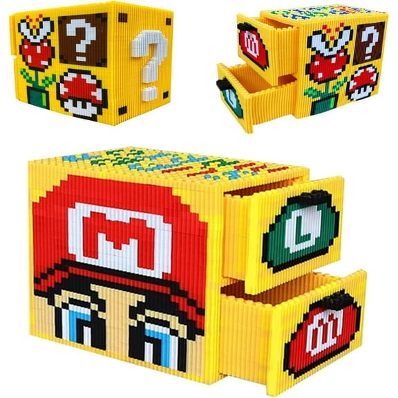 CUTEHELPER Creative Micro Brick Building Set (4500 Pieces), Storage Box Brick Building Kit, Suitable for Adults and Kids Over 8 Years Old