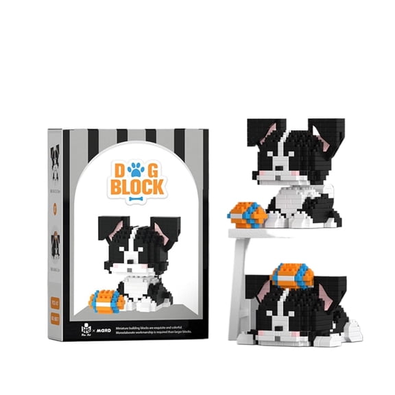 CUTEHELPER Micro Mini Building Blocks Dog Pets Cute Animal Model Set Building Pet Toys Bricks Gifts for Kid and Adult (Golden Retriever)