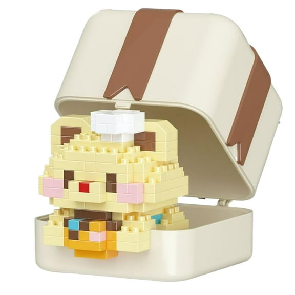 CUTEHELPER Mini Animals Building Blocks Sets Micro Block Building Set Cute Animals Pets Building Block Party Favor for Kids Animals STEM Educational Toys for Boys Girls(Tiger)