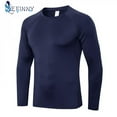 thumbnail image 1 of CUTELOVE Quick-drying Fitness Long Sleeve Men's Tshirt Stretch Tight Sports Running Training Suit Breathable Sweat-wicking T-shirt, 1 of 6