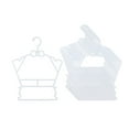 thumbnail image 1 of CUTICATE 10Pcs Swimwear Hangers, Bathing Suit Lingerie Display, Swimsuit Hanging Rack for Wardrobe, Clothes, Beachwear, Bedroom Closet B, 1 of 8