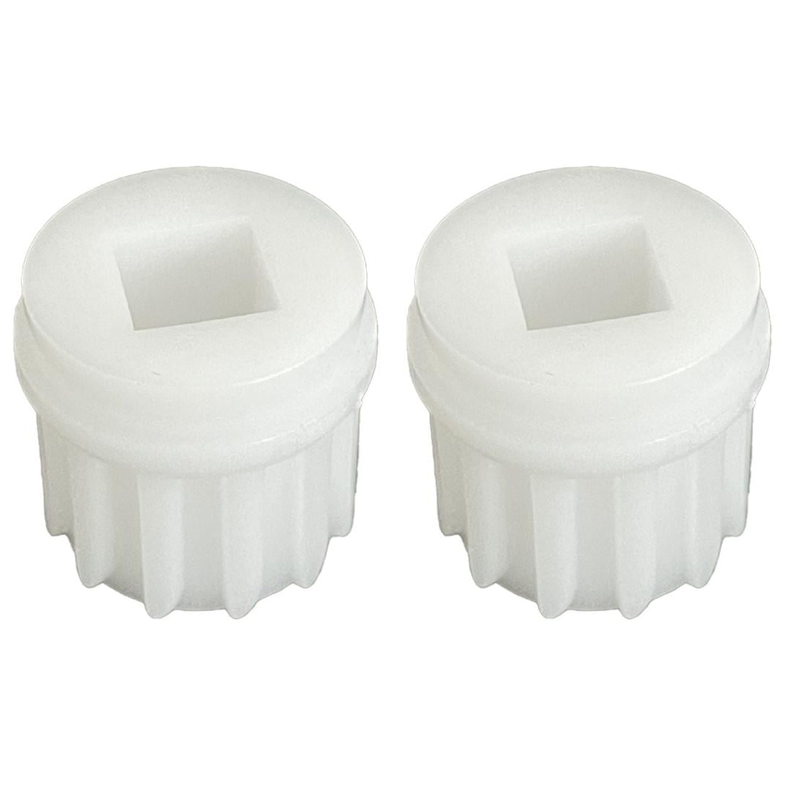 CUTICATE 2 Pieces Replacement Grinder Gear 12T Repair Part Professional Duable Meat Grinder Pinion Meat Grinder Screw Sleeve for