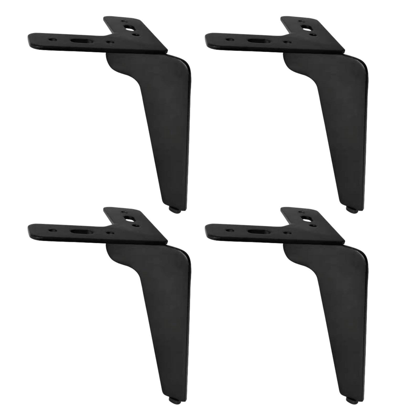 CUTICATE 4Pcs Furniture Legs Corner Furniture Feets Easy Installation