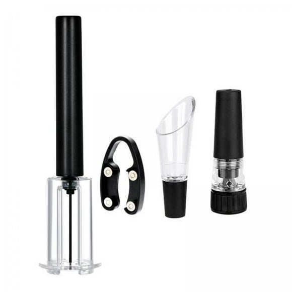 CUTICATE 4xAir Pressure Opener Bottle Opener Vacuum Corkscrew Kit Kitchen 2