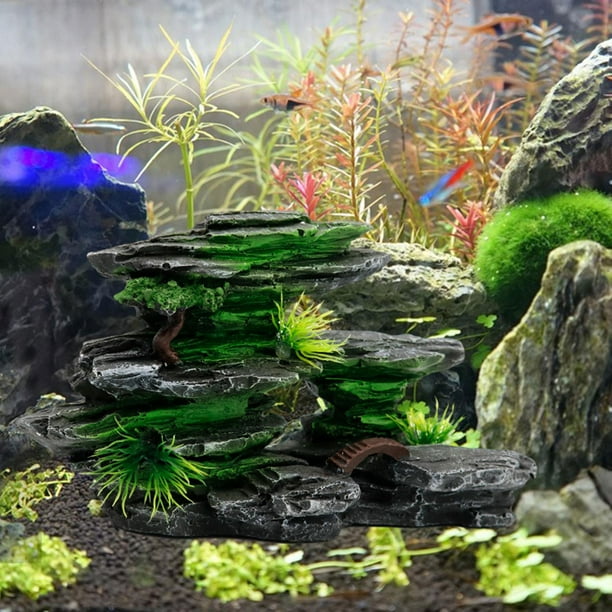 Rock aquarium decorations hotsell