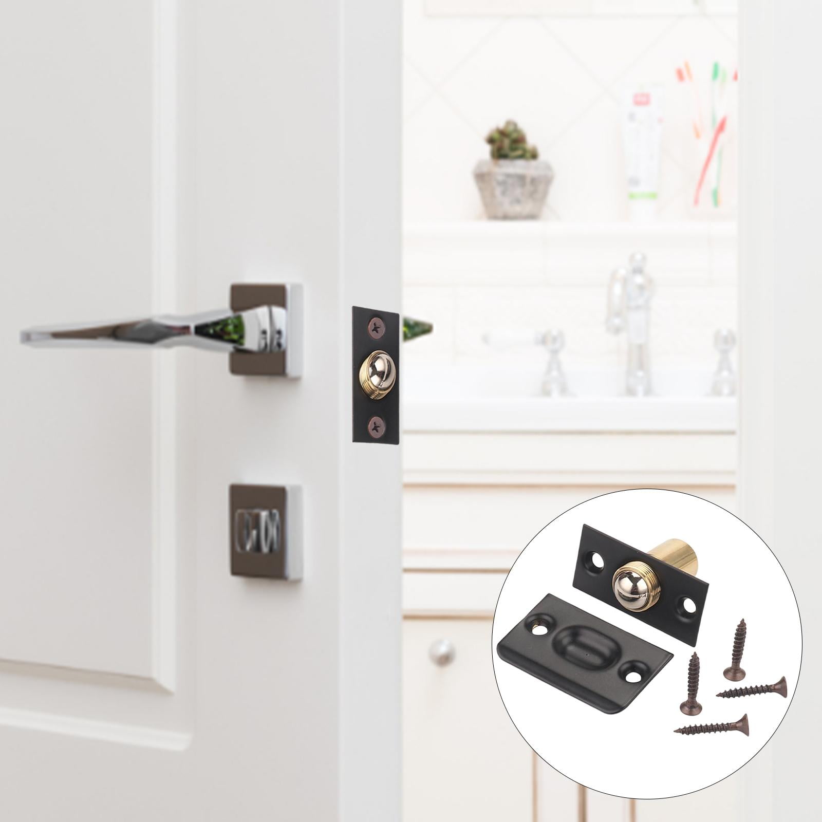 CUTICATE Ball ,Door Hardware Black Secure Versatile Ball latches Beads