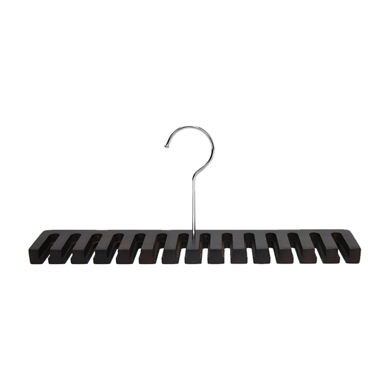 Versatile Spaces Rack CUTICATE Belts Rack Closet Tie Rack 14 Slots Convenient Versatile Space ...