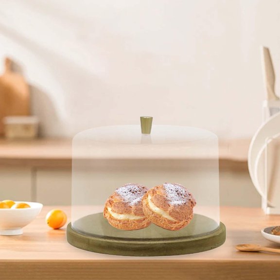 CUTICATE Cake Stand Dessert Plate Multiuse Pie Cheese Dessert Display Plate Cake Holder for Baking Celebration Wedding Events Birthday Coffee L