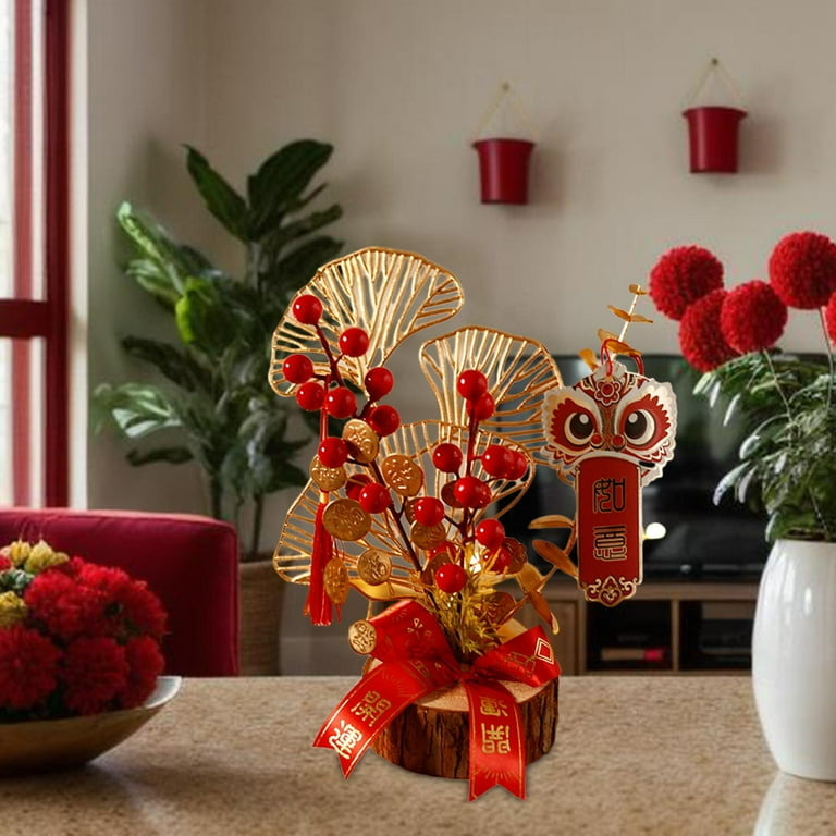 CUTICATE Chinese New Year Decoration Feng Shui Home Decor