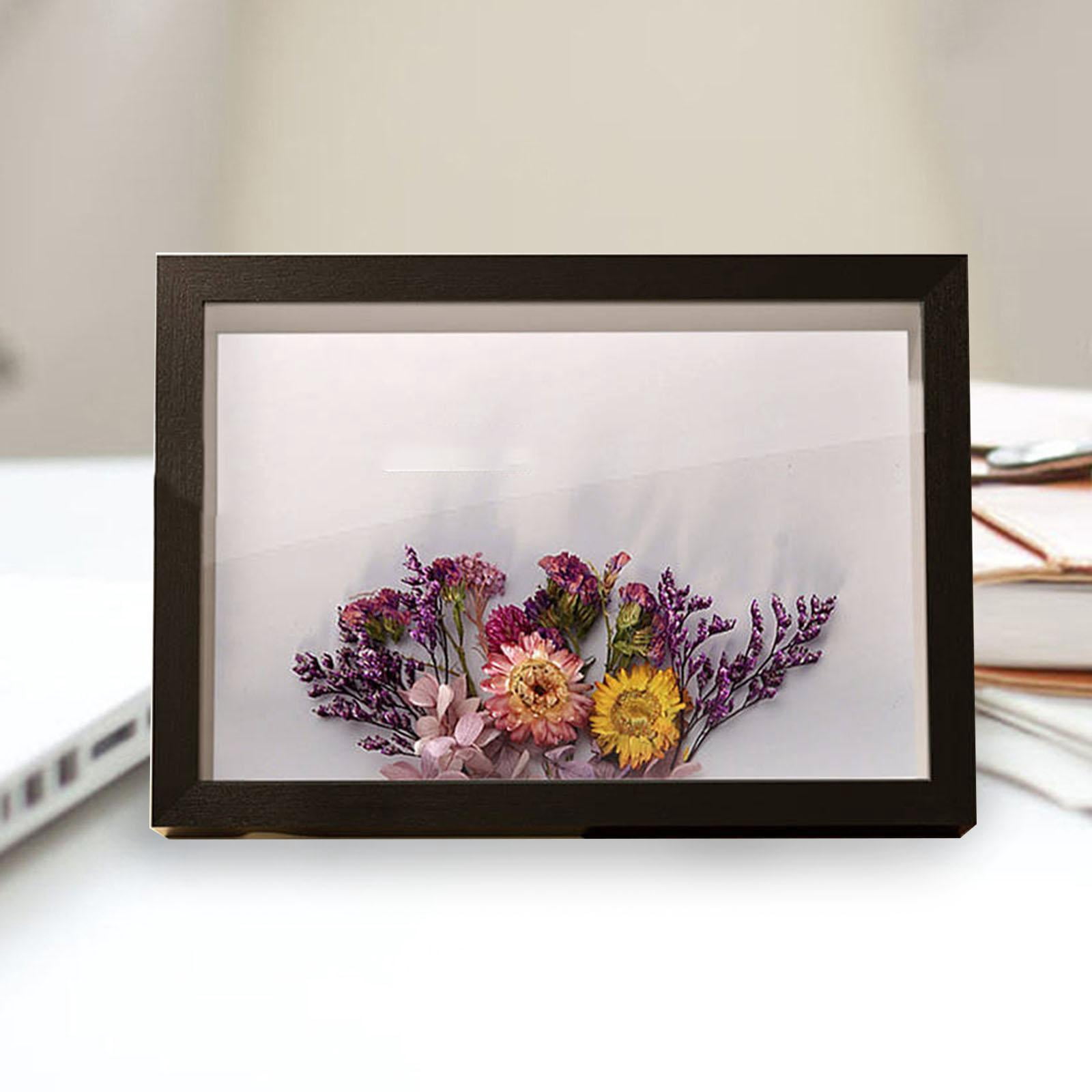 CUTICATE DIY Shadow Box Wood Frame DIY Memory Tabletop Wood Memory ...