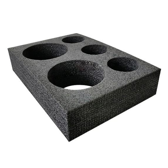 CUTICATE Drink Holder Takeout Cup Trays Beverage Packing Tool Cup Carrier Holder Foam Coffee Carrier for Camping Milk Home Refrigerator 5 Holes