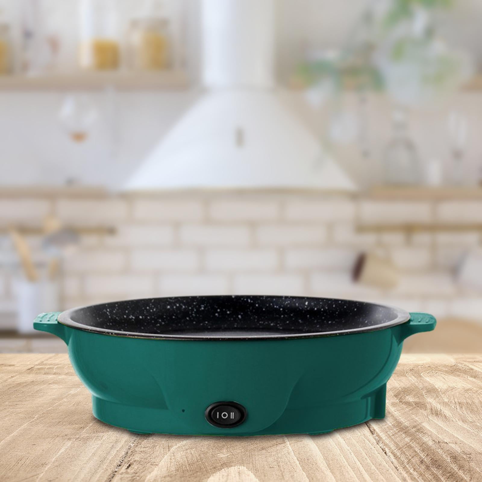 CUTICATE Electric Griddle Electric Skillet 110V Household BBQ