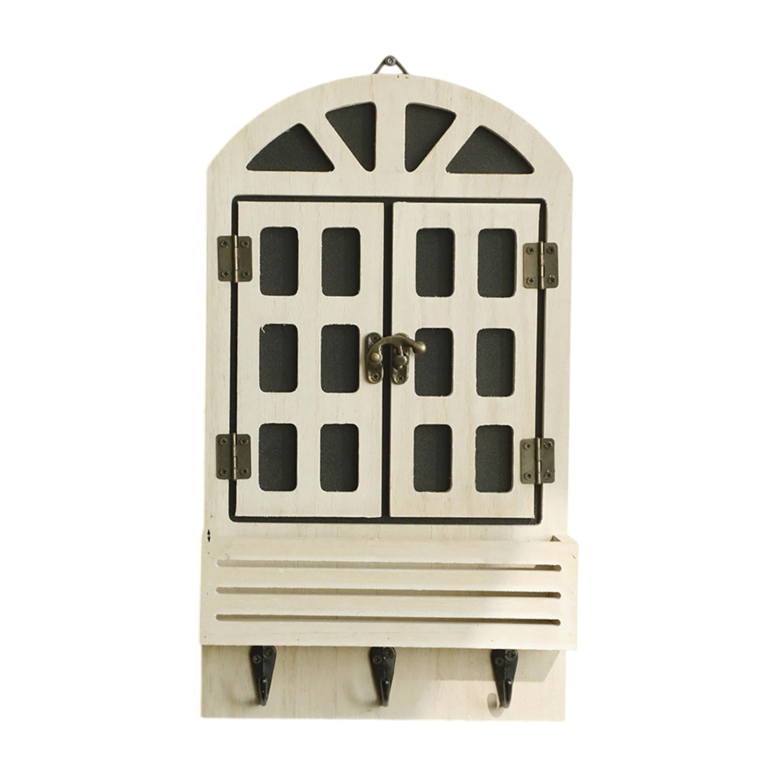 CUTICATE Fake Window Key Holder Storage Rack Premium Wall Organizer ...