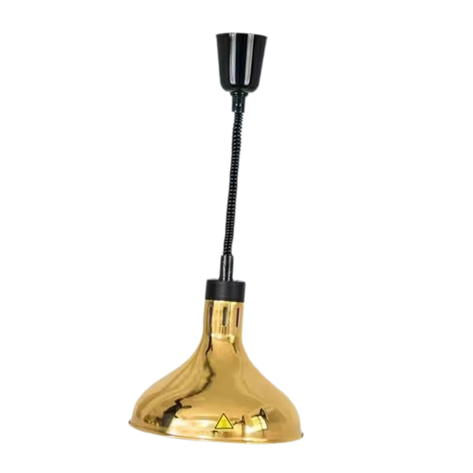 CUTICATE Food Heat Lamp Hanging Heat Lamp, Stainless Steel