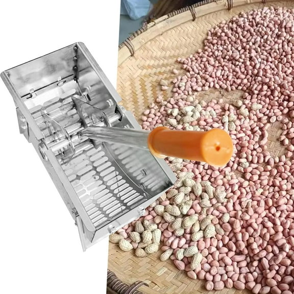 CUTICATE Hand Peanut Sheller Machine Manual Peanut Peeling Machine, Low Seed Breakage, Quick Easy Separation Efficient for Restaurants
