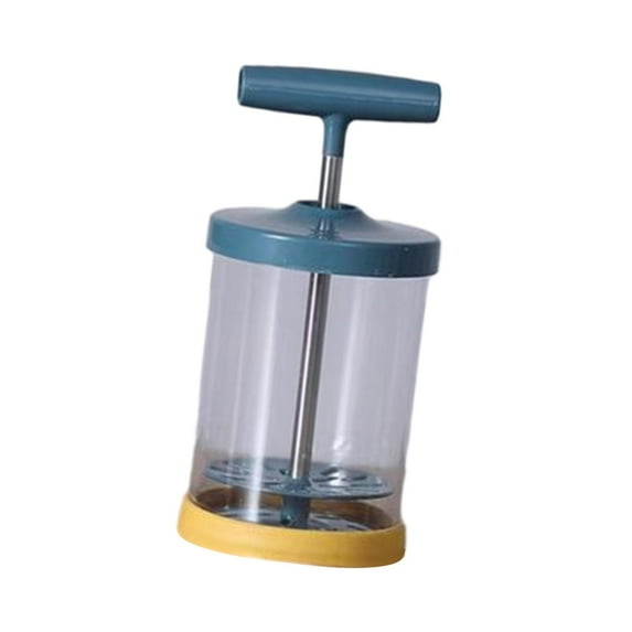 CUTICATE Manual Professional Whipping Cream Dispenser Foamer Handheld DIY Whipped Cream Dispenser Perfect Cream Whipper Maker for Gift Navy