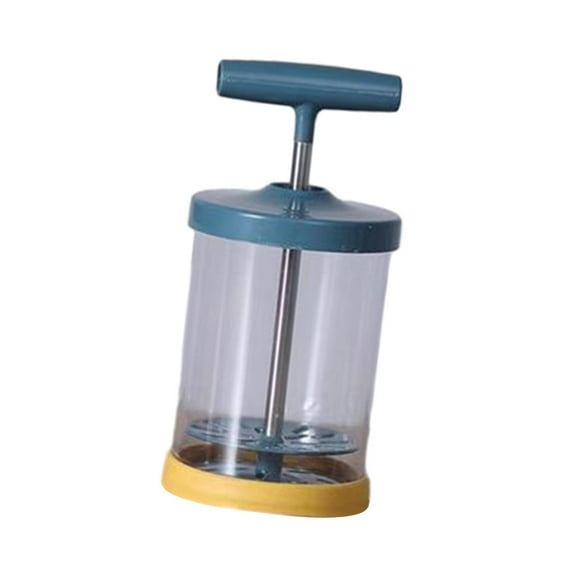 CUTICATE Manual Professional Whipping Cream Dispenser Foamer Handheld DIY Whipped Cream Dispenser Perfect Cream Whipper Maker for Gift Navy