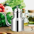 thumbnail image 1 of CUTICATE Olive Oil Dispenser Bottle Kitchen Liquid Container Pourer Leakproof Sturdy Dispensing Stainless Steel Cans Oil Bottle 500ml, 1 of 8