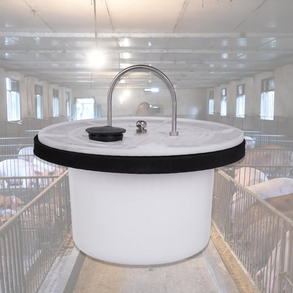 CUTICATE Pig Farm Manure Leakage Drain Valve Thick Handle for Pig House Sewer Stopper 25x14cm