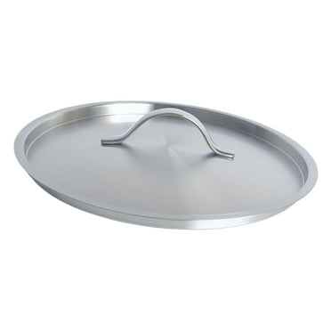 CUTICATE Stainless Steel Pan Lid Pan Covers Cookware Heat Resistant Universal Frying Pan Covers Pans Pots Lid Cover for Barbecue Camping 20cm