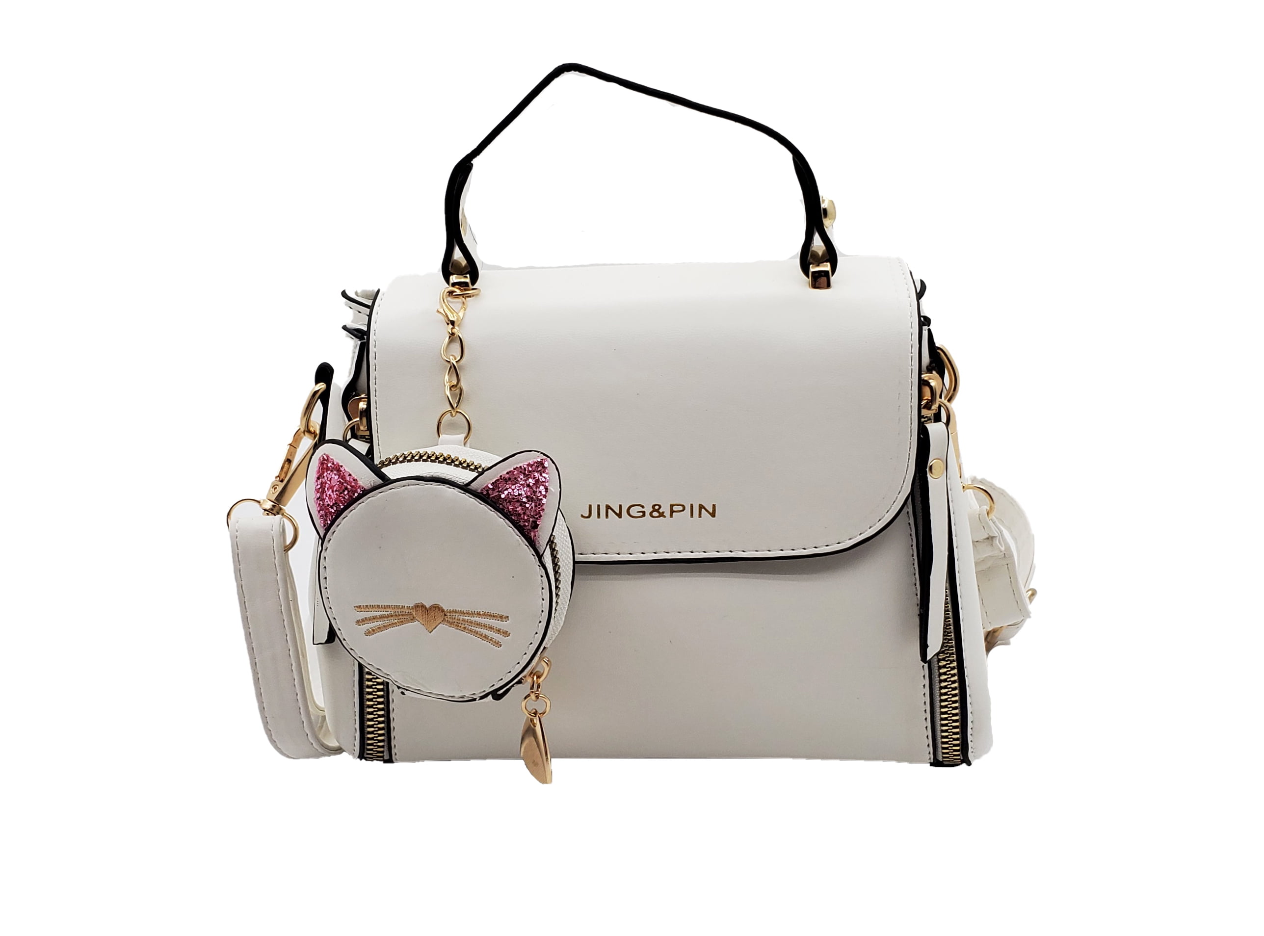 Amazon.com: Adorable Pink Cat Purse for Girls - Kawaii Crossbody Bag, Small  Cat Wallet, and Cell Phone Bag - Mini Crossbody Coin Purse, Cute Cat bags -  Crossbody Purses for Girls and