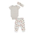 thumbnail image 1 of CUTIE PIE BABY INFANT GIRL-3PC JOGGER SET- RIB, 1 of 1