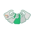 thumbnail image 1 of CUTIE PIE BABY INFANT & TODDLER - 5PK BIBS, 1 of 1