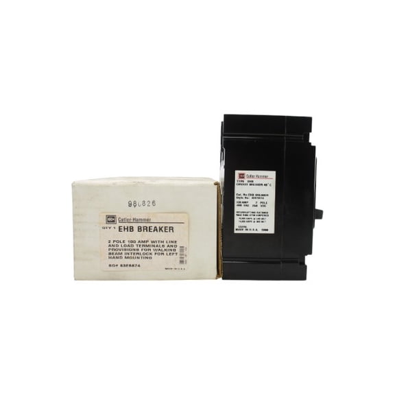 CUTLER HAMMER EHB-BREAKER 83E6874 480VAC 100A NSMP