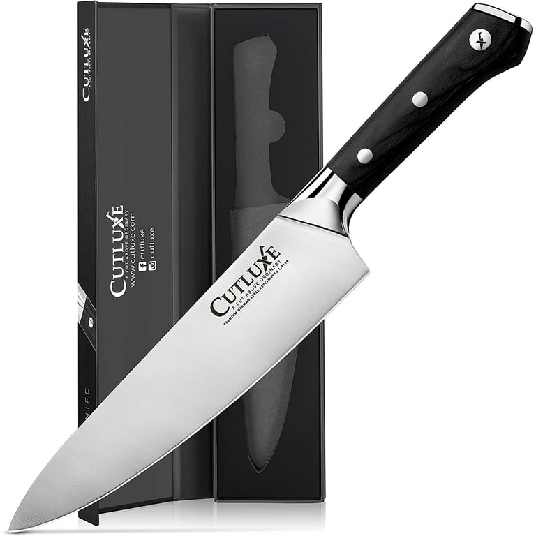 Get a set of 8 high-carbon chef knives for only $90