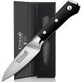 thumbnail image 1 of CUTLUXE Paring Knife – 3.5" Small Kitchen Knife, Peeling Knife with Razor Sharp Blade – High Carbon German Steel – Artisan Series, 1 of 5