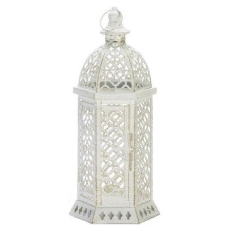 CUTWORK HEXAGON LANTERN