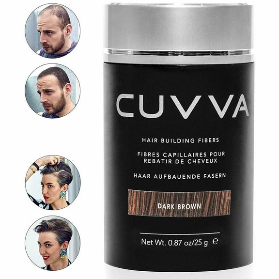 CUVVA Hair Fibers - Concealer for Thinning Hair Keratin Building Fibers