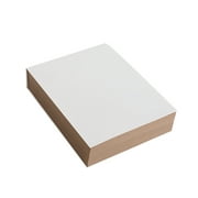 CUWFQ Thickened Blank Sketchbook with Kraft Paper, Portable Draft Paper Notebook for Drawing, Writing, Maths Notes, Easy Tear and Durable Paper Journal