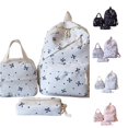 thumbnail image 1 of CUZIBR 3 Pack Bow Dot Print Backpack Set Bookbag With Lunch Tote Pencil Pouch Adjustable Padded Straps Multi Pocket Daypack For Girls Teens Back To School Travel Daily Use, 1 of 9