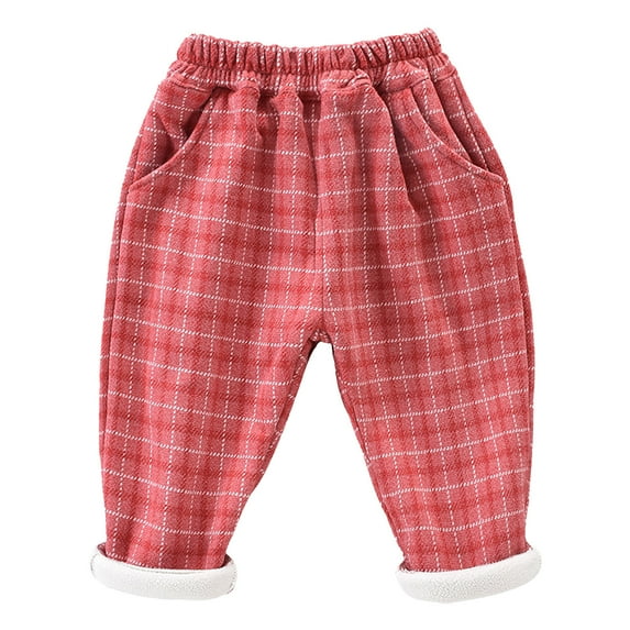 CUZIBR Baby Boy Girl Casual Pants Unisex Toddler Jeans Slacks Pull On Trousers Cute Dailywear For Child