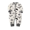 thumbnail image 1 of CUZIBR Baby Boy Girl Print Romper Jumpsuit Oneise One-Pieces Playsuits Outfits Stylish Dailywear For Toddler, 1 of 2