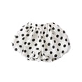 thumbnail image 1 of CUZIBR Baby Toddler Girls Summer Shorts Fashion Ruffled Pleated Polka Dot Print Elastic Waist Soft Breathable A-Line Wide Leg Playwear Casual Lightweight Short Pants Bottoms Dailywear,White,5-6 Years, 1 of 3