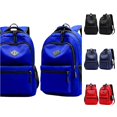thumbnail image 1 of CUZIBR Black Backpack For School College Travel Rucksack Adjustable Padded Straps Side Mesh Pockets Large Capacity Daypack For Men Women Work School Daily Commute, 1 of 9
