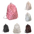 thumbnail image 1 of CUZIBR Bow Print Backpack Lightweight Large Capacity Daypack Adjustable Padded Straps Multi Pockets For Girls Teens Back To School Travel Daily Camping Use, 1 of 5