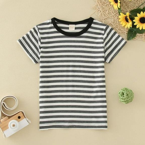 CUZIBR Boy Polo T Shirt Button Color Block Camo Short Sleeve School Uniform Tee Shirts For Boys Girls Breathable Dailywear For Toddler,A,5-6 Years