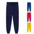 thumbnail image 1 of CUZIBR Boys Jogger Sweatpants Drawstring Stretch Waist Athletic Trousers With Pockets Soft Sport Pants For Kids Back To School Relaxed Fit Running Walking Casual Bottoms,Navy,4-5 Years, 1 of 5