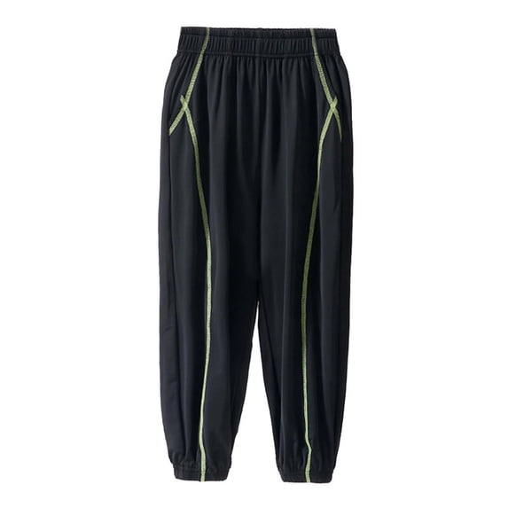 CUZIBR Boys Kids Youth Wide Leg Pants Summer Lightweight Thin Baggy ...