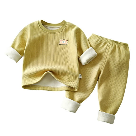 CUZIBR Boys Long Sleeve Color Block Sweatshirt & Sweatpants Toddler Boy Fall Winter 2 Piece Outfits Soft Dailywear For Child