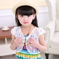 thumbnail image 1 of CUZIBR Children Kid Girls Summer Cardigan Top Lace Floral Embroidery Bolero Jacket Solid Colro Short Sleeve Open Front Dress Outerwear Fashionable Shawl Coat Cute Basic Tees,White,2-4 Years, 1 of 5
