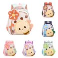 thumbnail image 1 of CUZIBR Cute Cartoon Pattern Backpack Breathable Padded Strap Kids Daypack Small Multi Pocket Preschool Book Bag For Little Boys Girls Outdoor Travel Carry Bag, 1 of 3