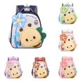 thumbnail image 1 of CUZIBR Cute Cartoon Pattern Backpack Breathable Padded Strap Kids Daypack Small Multi Pocket Preschool Book Bag For Little Boys Girls Outdoor Travel Carry Bag, 1 of 3
