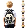 thumbnail image 1 of CUZIBR Cute Polka Dot Toddler Backpack Lightweight Kids Rucksack With Padded Adjustable Straps Multi Zipper Compartments Spacious Preschool Book Bag For Boys, 1 of 6
