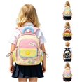 thumbnail image 1 of CUZIBR Cute Polka Dot Toddler Backpack Lightweight Kids Rucksack With Padded Adjustable Straps Multi Zipper Compartments Spacious Preschool Book Bag For Boys, 1 of 4