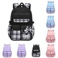 thumbnail image 1 of CUZIBR Girl's School Backpack For 1St 3Rd 4Th 5Th 6Th Multi Pockets Lightweight Adjustable Padded Straps Water Daypack For Elementary Middle School Students Travel Daily Use, 1 of 5