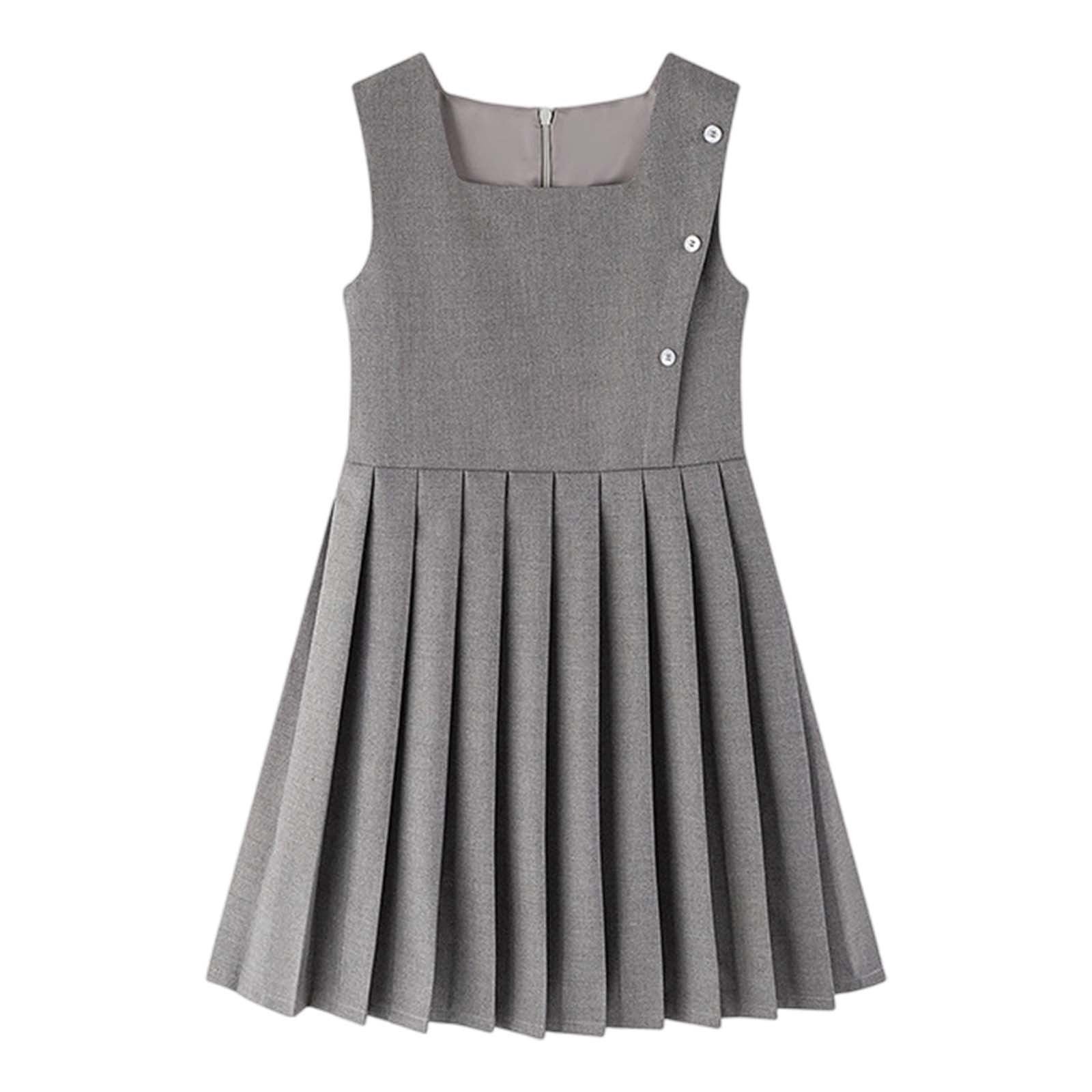 chinese dress ladies Grey Pinafore by Hunter main image 1